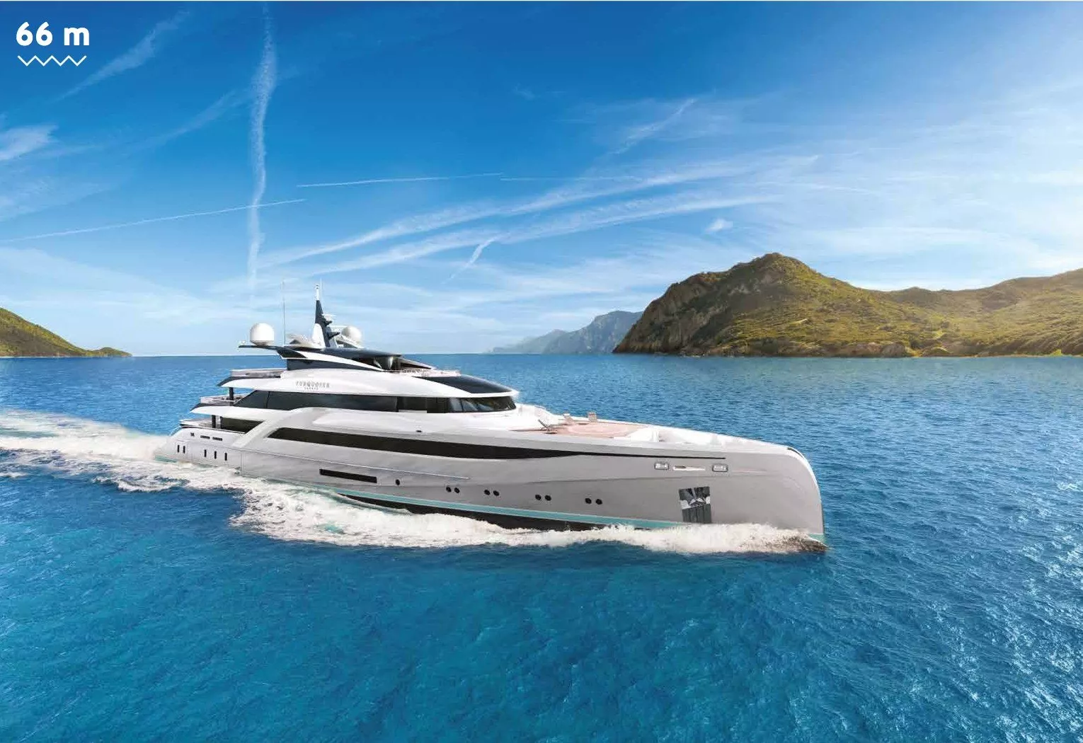 Turquoise 66m Custom Yacht