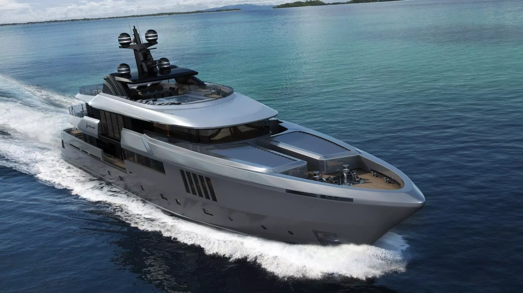 ADMIRAL C-FORCE 50 Meters Tri-deck “Steel”