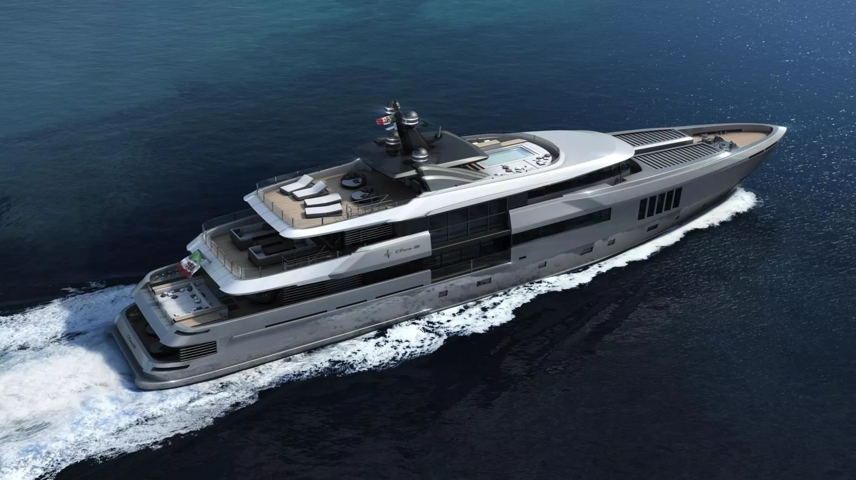 ADMIRAL C-FORCE 50 Meters Tri-deck “Steel”