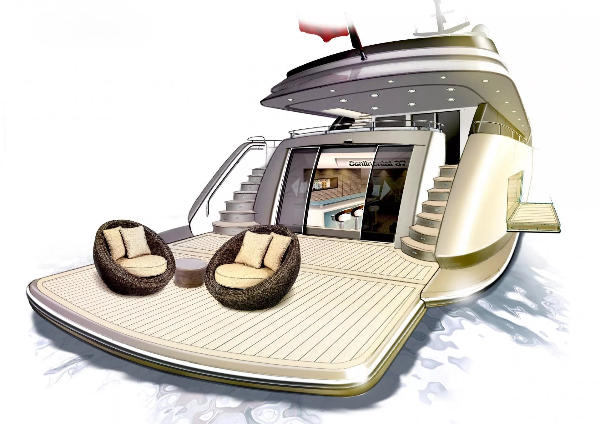 Wim Van der Valk Continental III Flybridge - 37.00 m