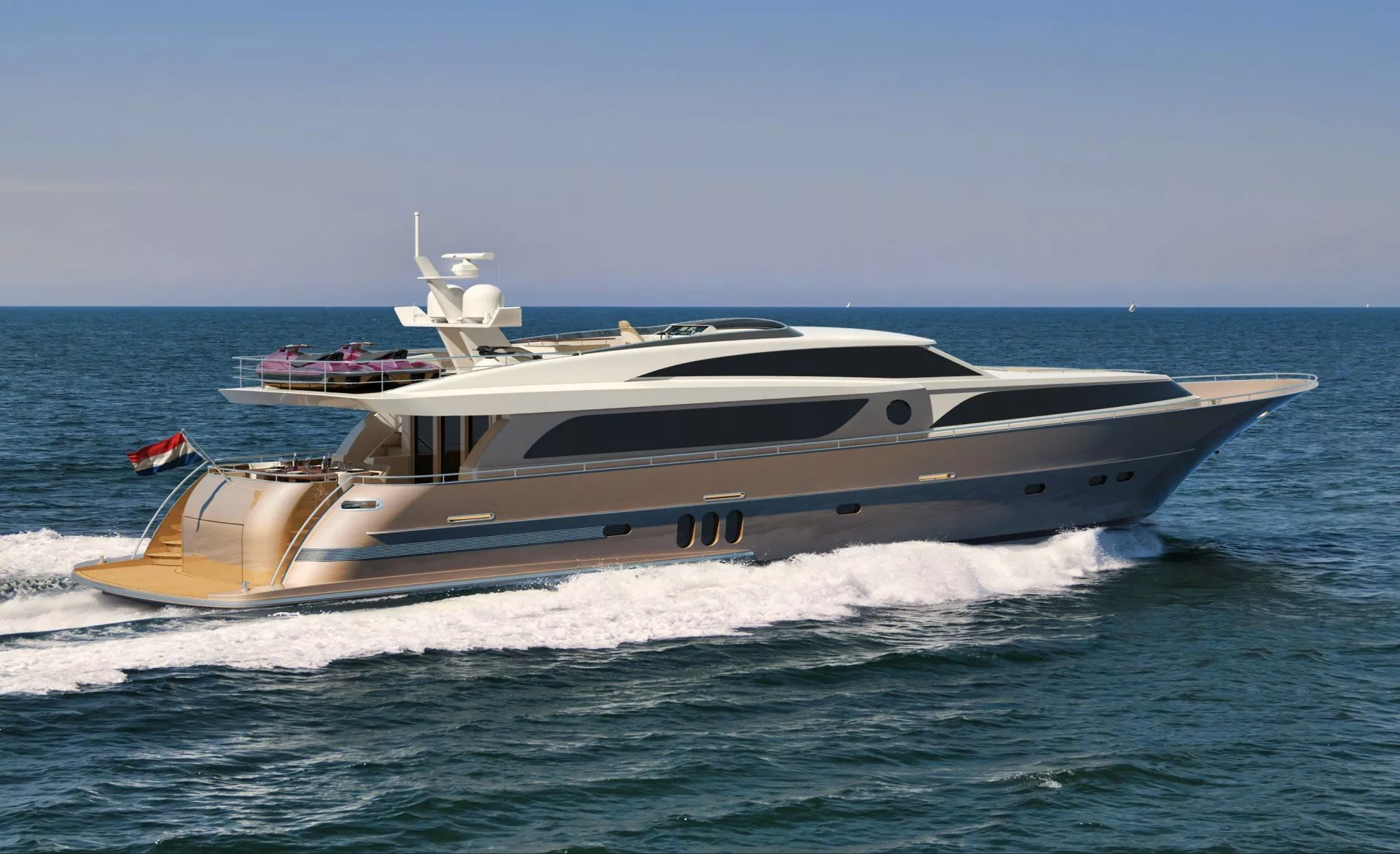 Wim van der Valk Continental III Raised Pilot House 30 m